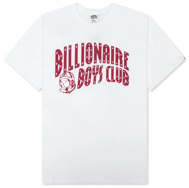 Billionaire Boys Club Curve Logo Tee White