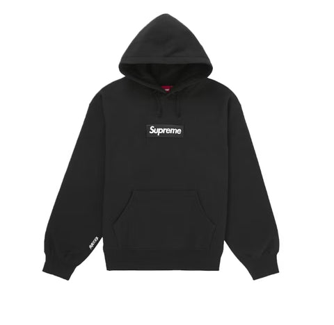 Supreme Box Logo Hooded Sweatshirt FW25 Black
