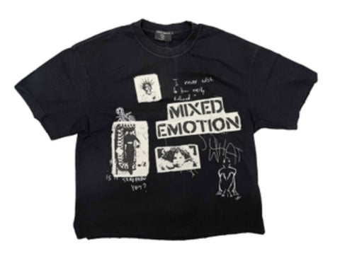Mixed Emotion Stamped Tee