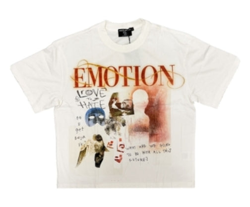 Mixed Emotion White Deja Vu Tee