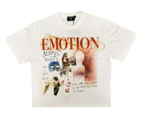 Mixed Emotion White Deja Vu Tee