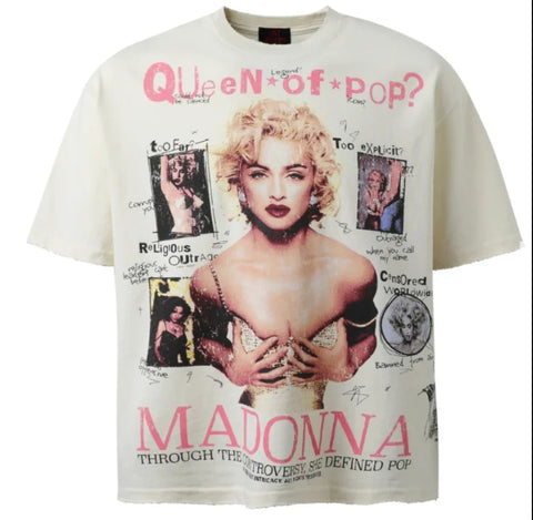Lost Intricacy Queen Of Pop Tee Cream