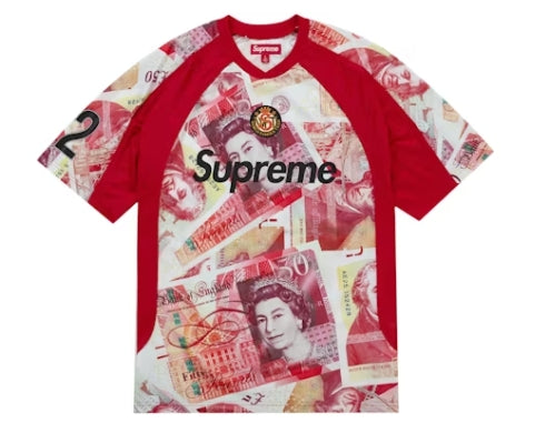 Supreme Pounds Soccer Jersey Red