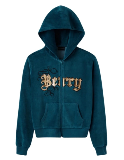 GV Gallery Paris Hilton Velour Hoodie