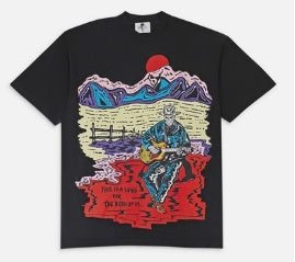 Warren Lotas The Singer Tee Black