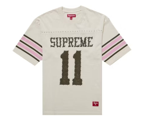 Supreme Studded S/S Football Top Tan
