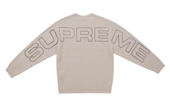 Supreme Pilled Sweater SS26 Stone