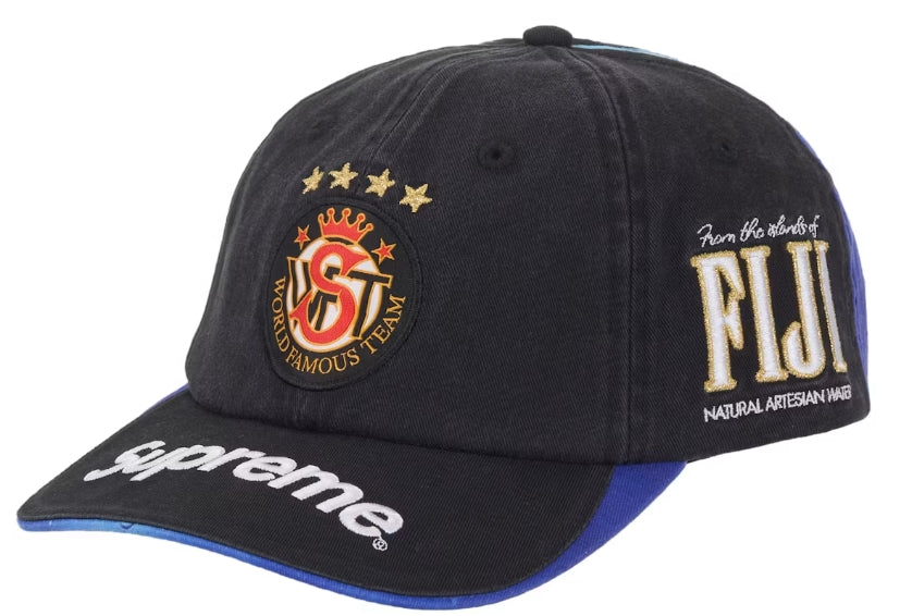 Supreme Fiji 6-Panel Hat Black