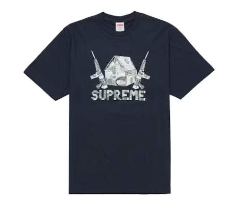 Supreme Origami Tee Navy