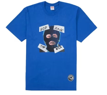 Supreme God Save Us Tee Royal