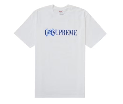 Supreme Skull Tee White