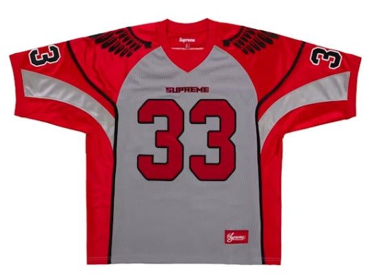 Supreme Wings Football Jersey Grey
