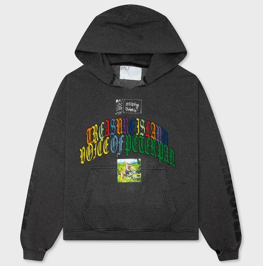 Paly Hollywood Bobby Driscoll Hoodie Vintage Black