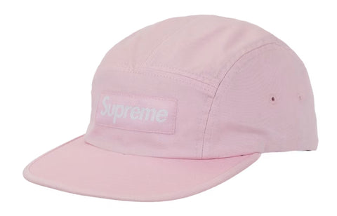 Supreme Washed Chino Twill Camp Cap FW26 Pink