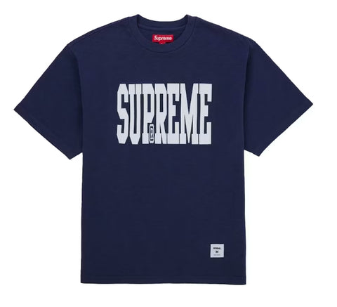 Supreme Stretch Applique S/S Top Navy