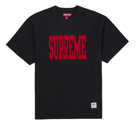 Supreme Stretch Applique S/S Top Black