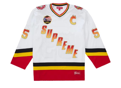 Supreme FDNY Hockey Jersey White