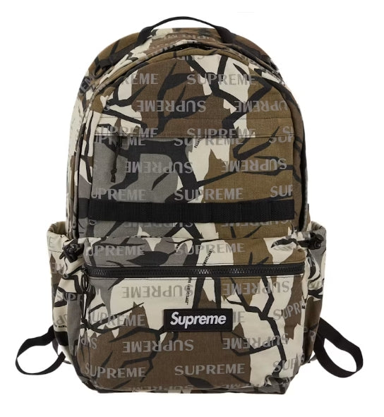 Supreme Logo Backpack FW26 Predator Camo