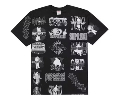 Supreme Flash Tee Black