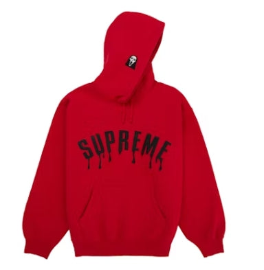 Supreme Ghostface Arc Hooded Sweatshirt Red