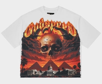 Godspeed Echoes of Empire T-Shirt White