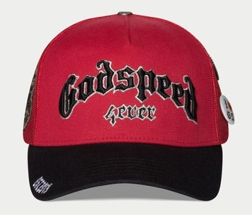 Godspeed GS Forever Trucker Hat Red/Black