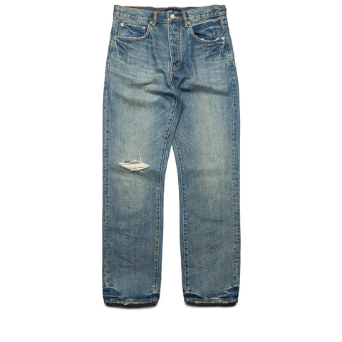 Purple Brand Mid Rise Straight Leg Hadley Vintage Jean Mid Indigo