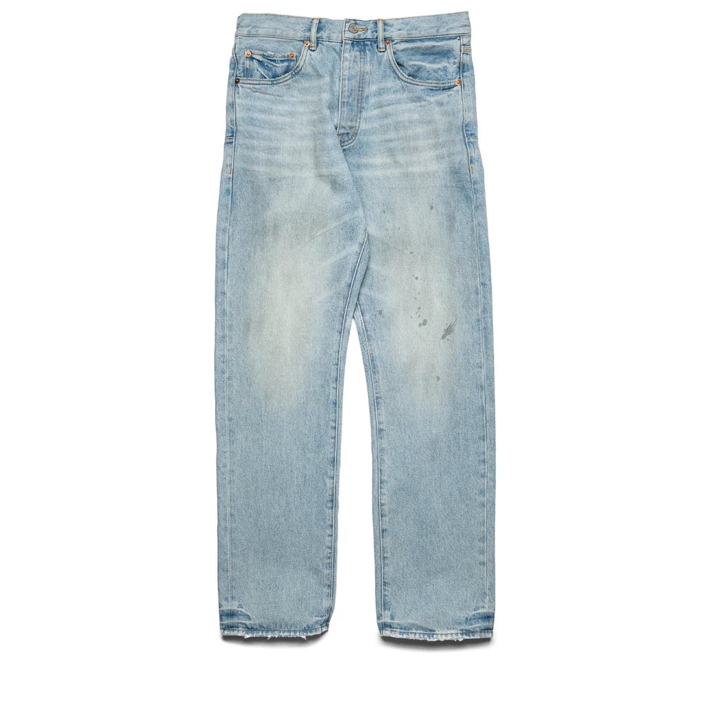 Purple Brand Mechanic Dirty Mid Rise Straight Leg Jean Indigo