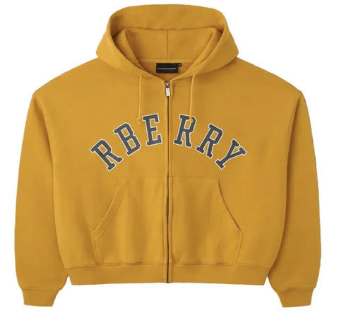 GV Gallery Mustard VIP Zip Hoodie