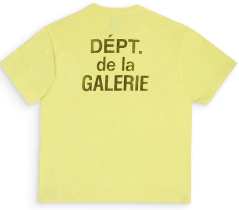 Gallery Dept Flo Yellow French Tee