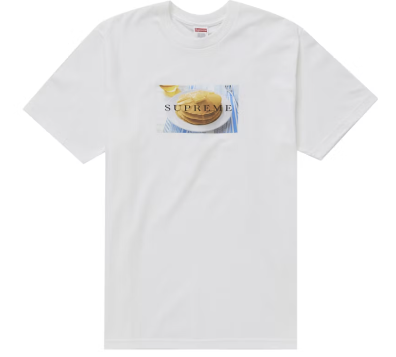 Supreme Pancakes Tee White