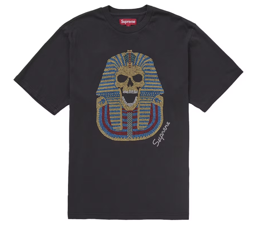 Supreme King Tut S/S Top Black