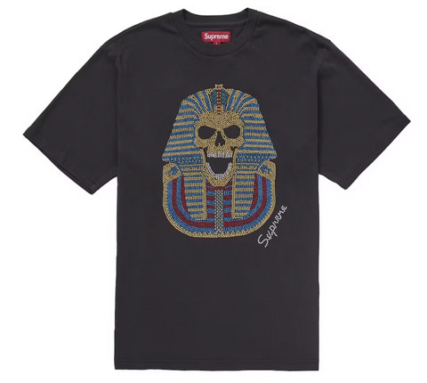 Supreme King Tut S/S Top Black