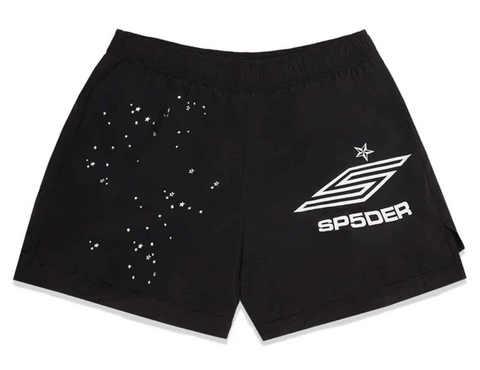 Sp5der Pro Double Layer Short Black