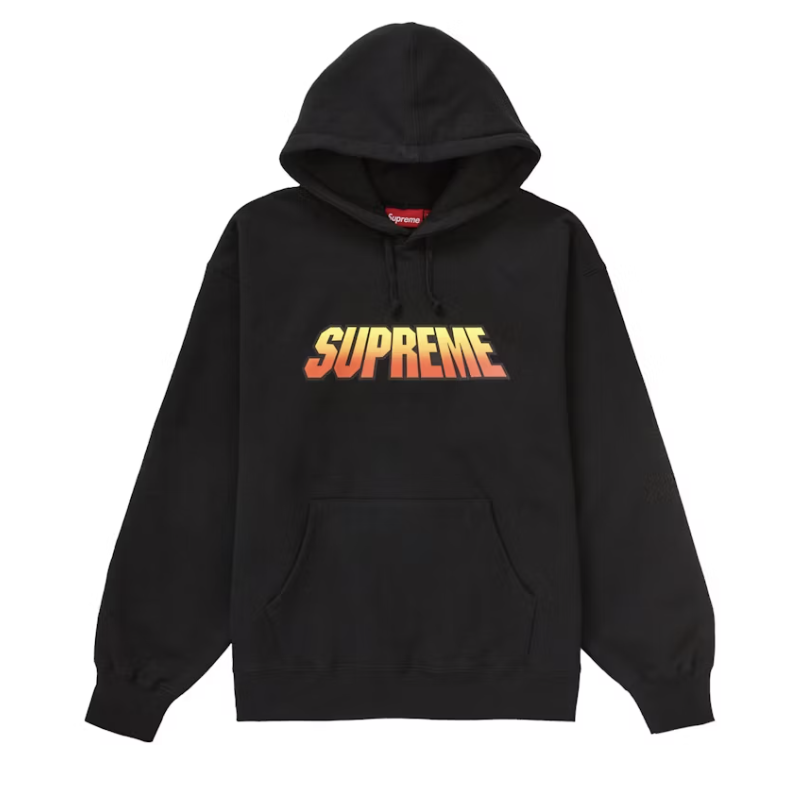 Supreme Gradient Hooded Sweatshirt Black