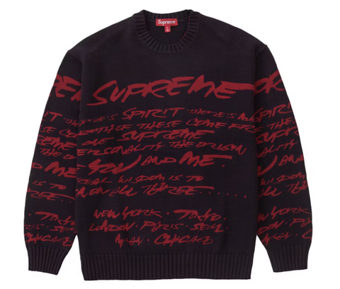 Supreme Futura Sweater Navy