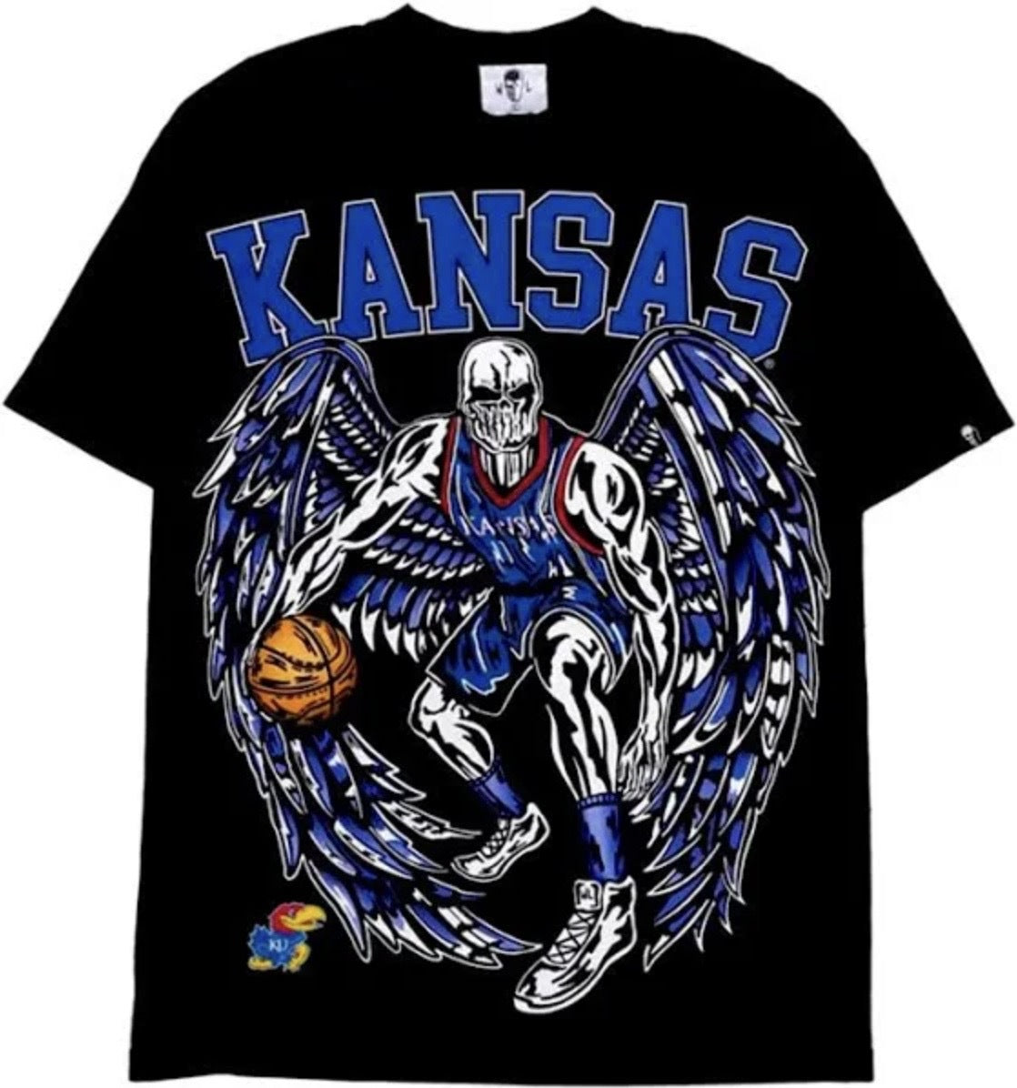 Warren Lotas Kansas Jayhawks Black Tee