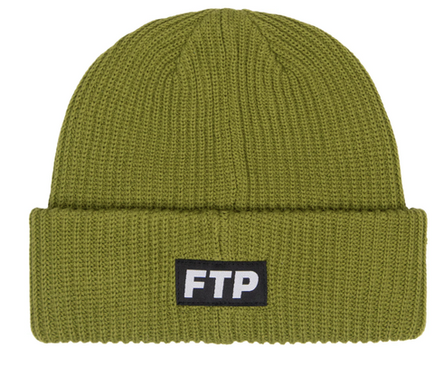 FTP  F-TEC GOGGLE LOGO BEANIE(OLIVE)