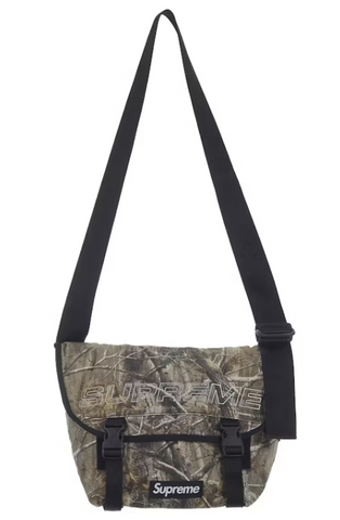 Supreme Denim Messenger Bag Realtree AP Camo