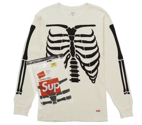Supreme Hanes Bones Thermal Crew FW25 (1 Pack)