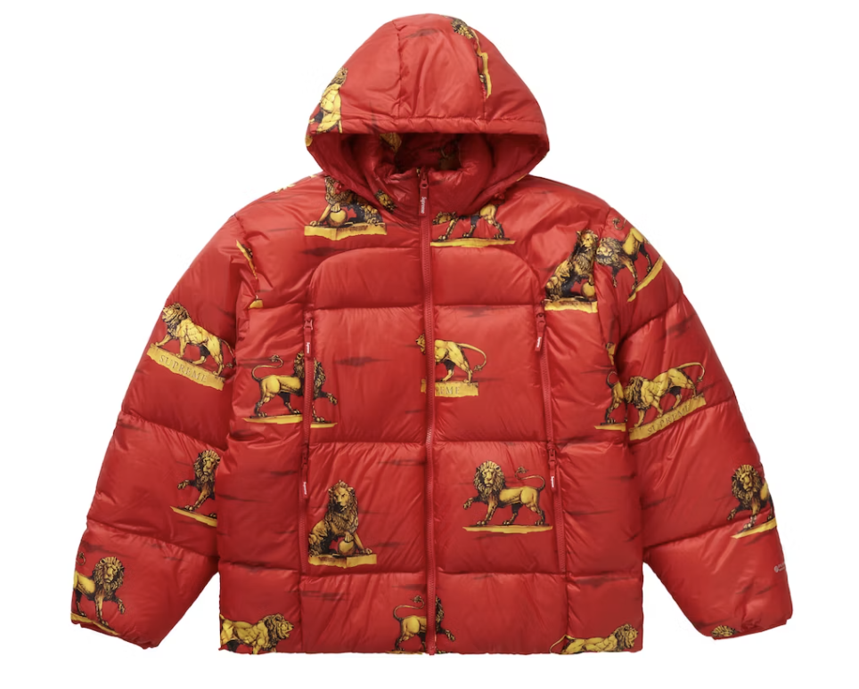 Supreme Featherweight Down Puffer Jacket Lions