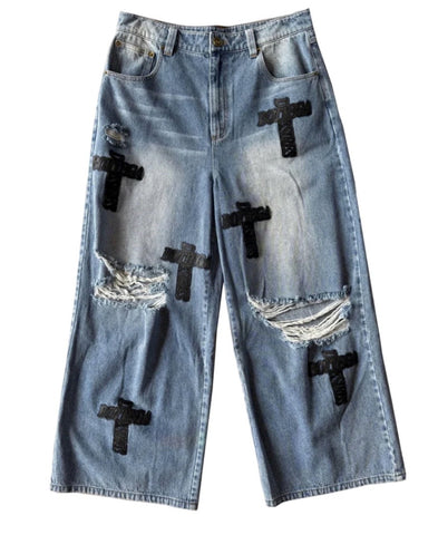 Bottega Desires HOLY GRAIL DENIM PANTS