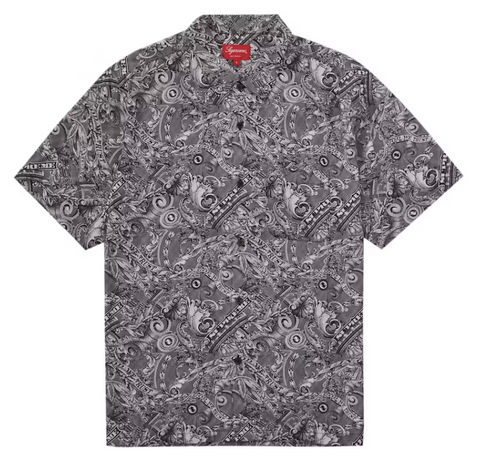 Supreme Dollar S/S Shirt Black