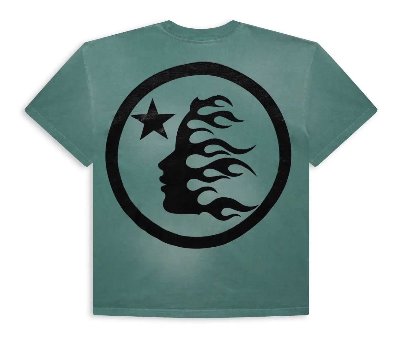 Hellstar Green Gel Sports Logo Tee