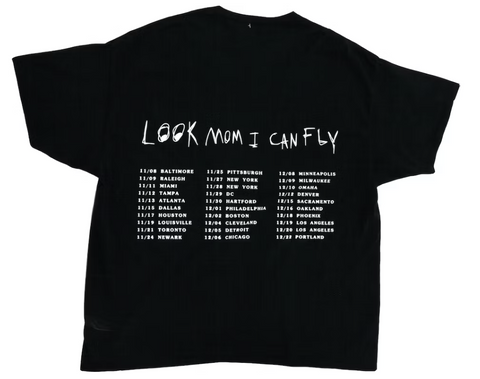 Travis Scott Look Mom Tee Black