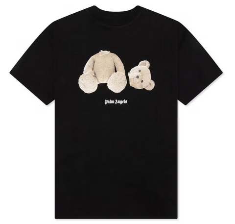 Palm Angels Teddy Bear Tee Black Pre-Owned