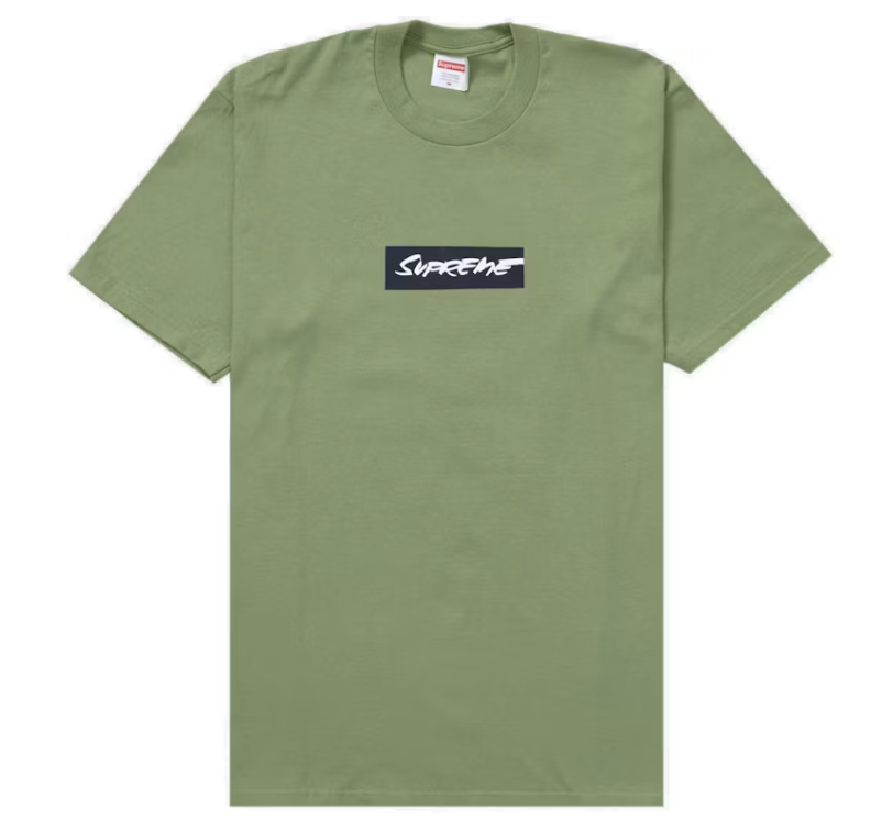 Supreme Futura Box Logo Tee Moss