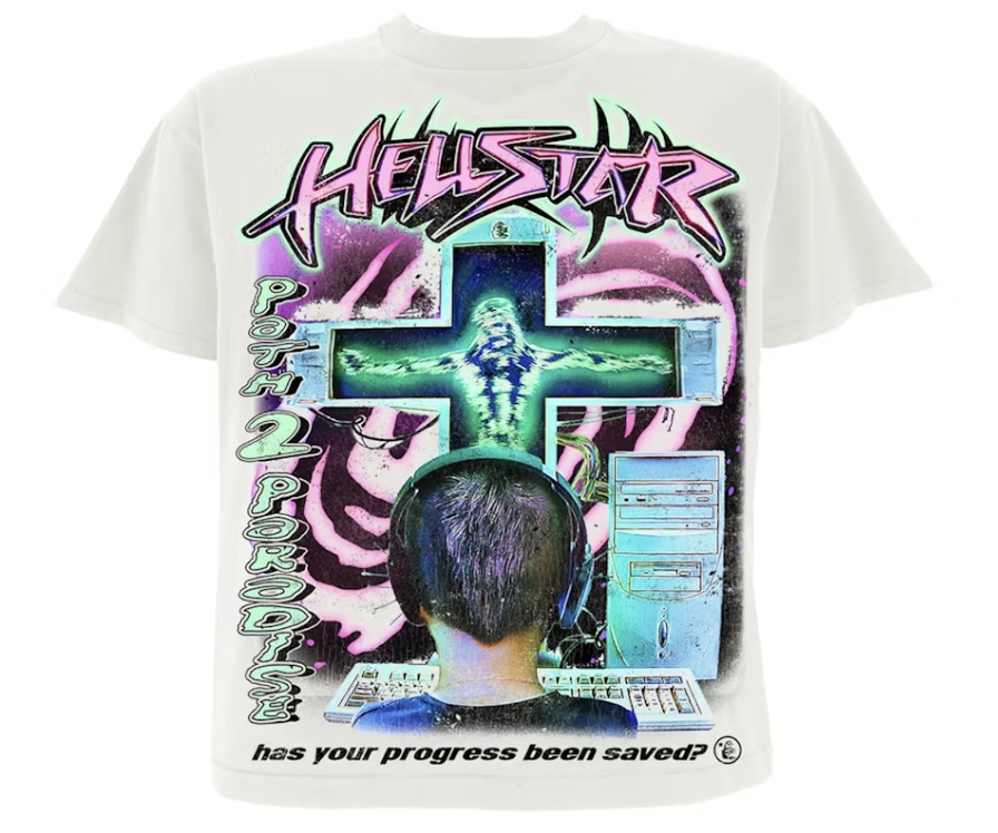 Hellstar Online White Tee