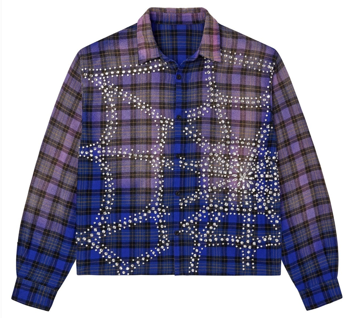 VALE FOREVER BLUE INFERNO FLANNEL