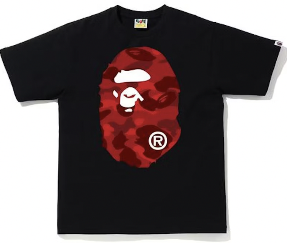 BAPE BIG HEAD CAMO RED Pre-Owned